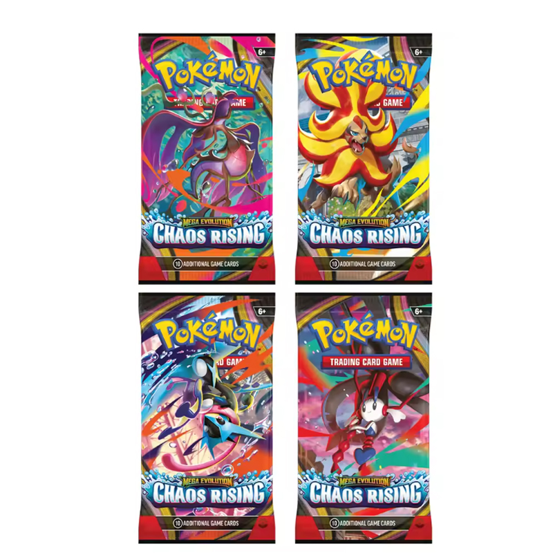 2026 Pokémon Cards Chaos Risin - Cardstock Paper Pack ulasan dan harga