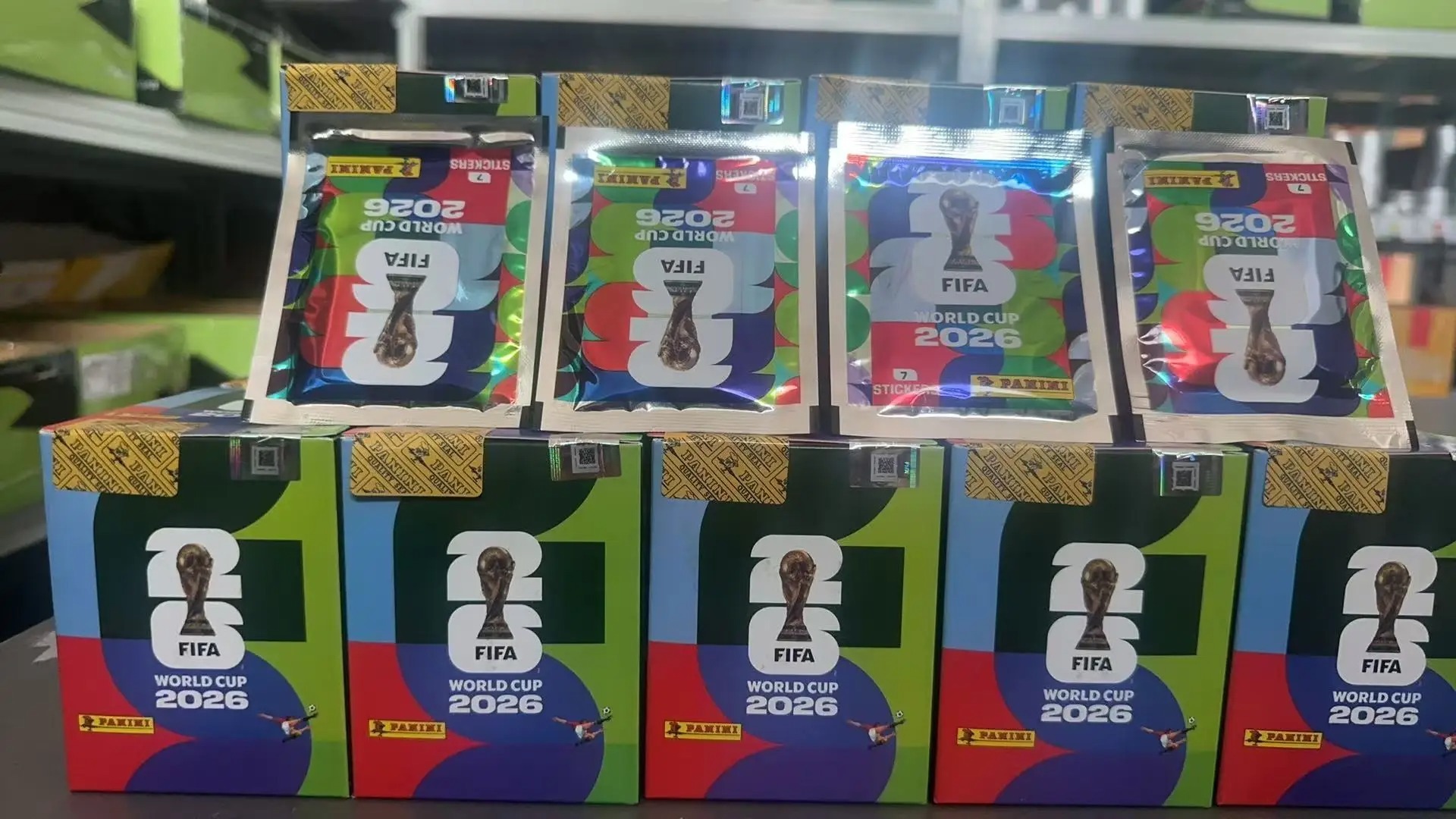 In Stock Panini 2026 FIFA Worl - Cardstock Paper Pack ulasan dan harga