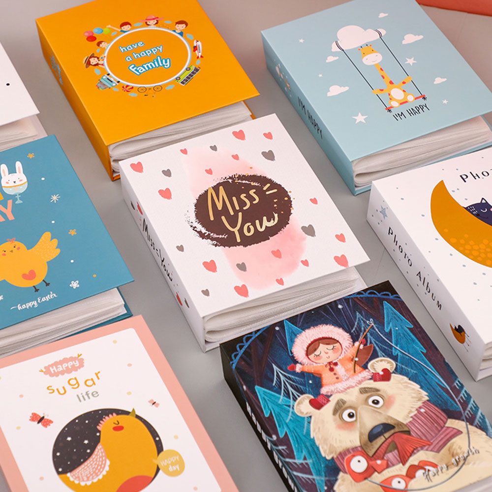 Cute PVC 4R Photo Album Multic - Binding Comb Plastic ulasan dan harga
