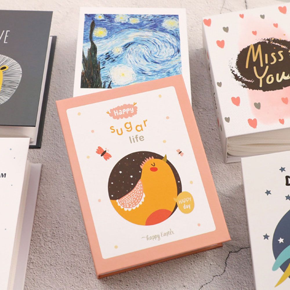 Cute PVC 4R Photo Album Multic - Binding Comb Plastic ulasan dan harga