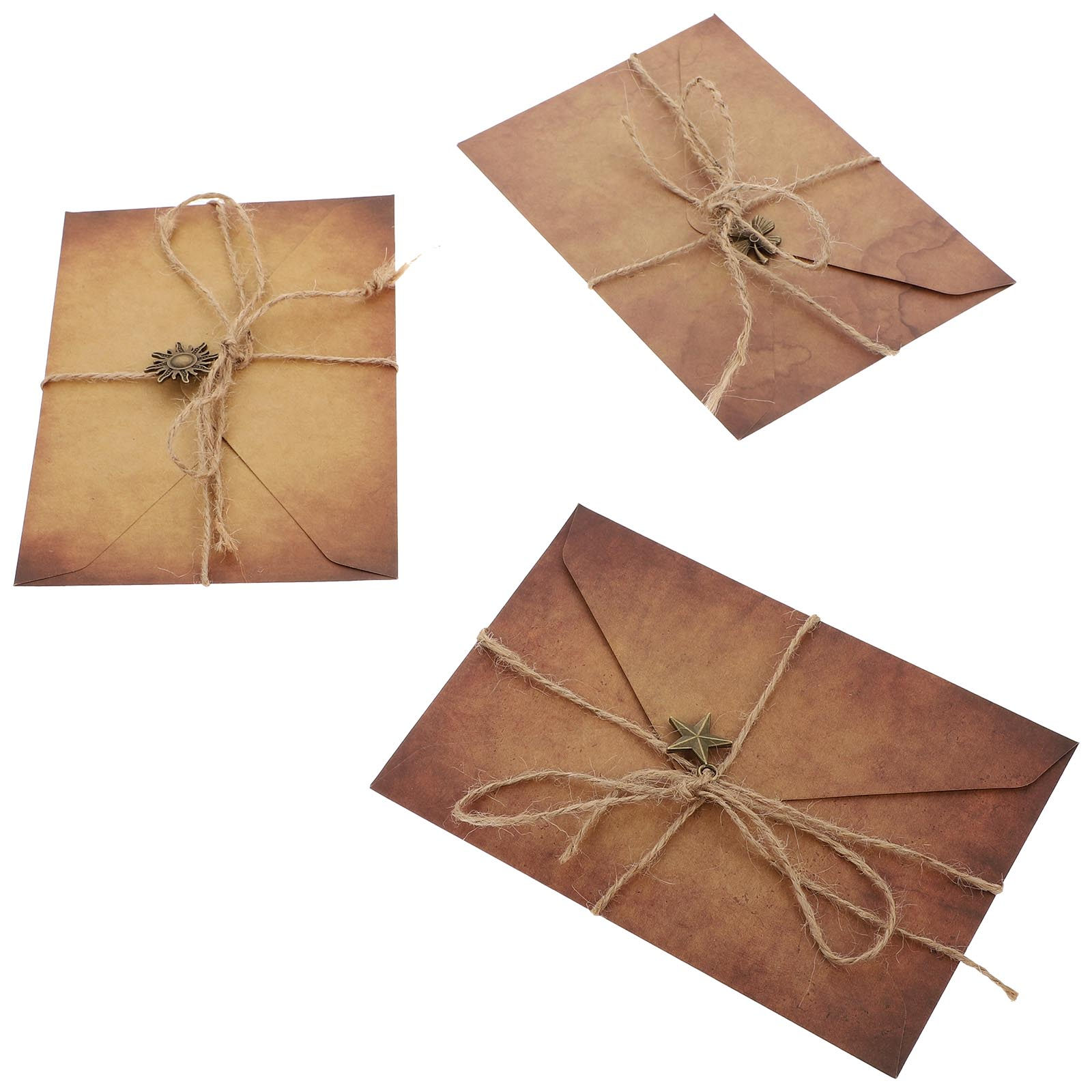 Vintage Writing Paper Envelope - Letter Envelope Kraft ulasan dan harga